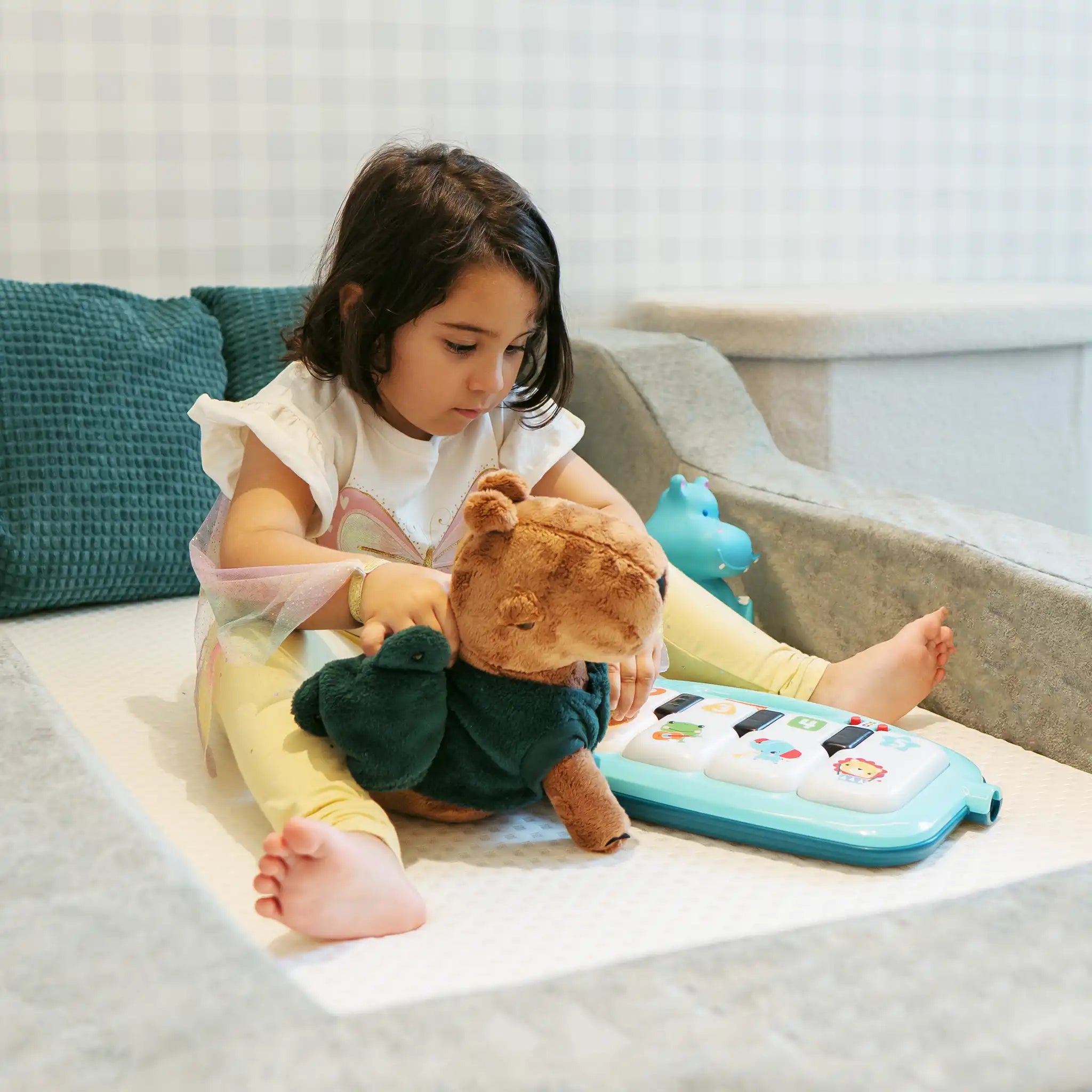Cama Montessoriana Infantil - Primeiros Passos – Cinza