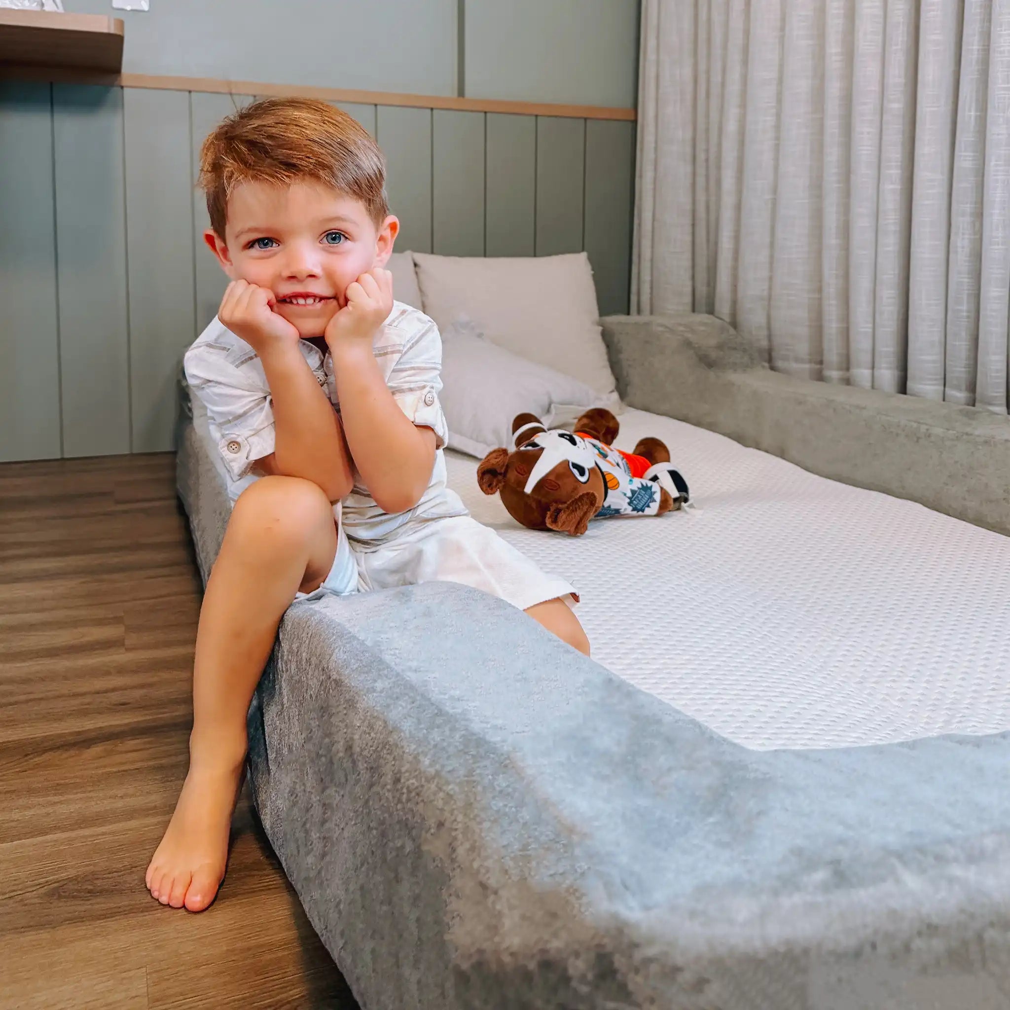 Cama Montessoriana Infantil – Explorar – Cinza