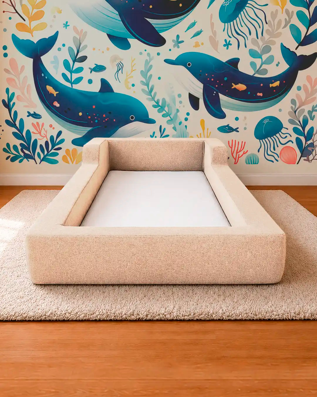 Cama Montessoriana Solteiro – Explorar – Marfim