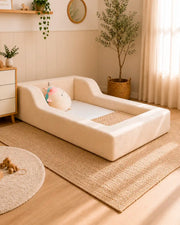 Mini Cama Montessoriana – Primeiros Passos – Marfim