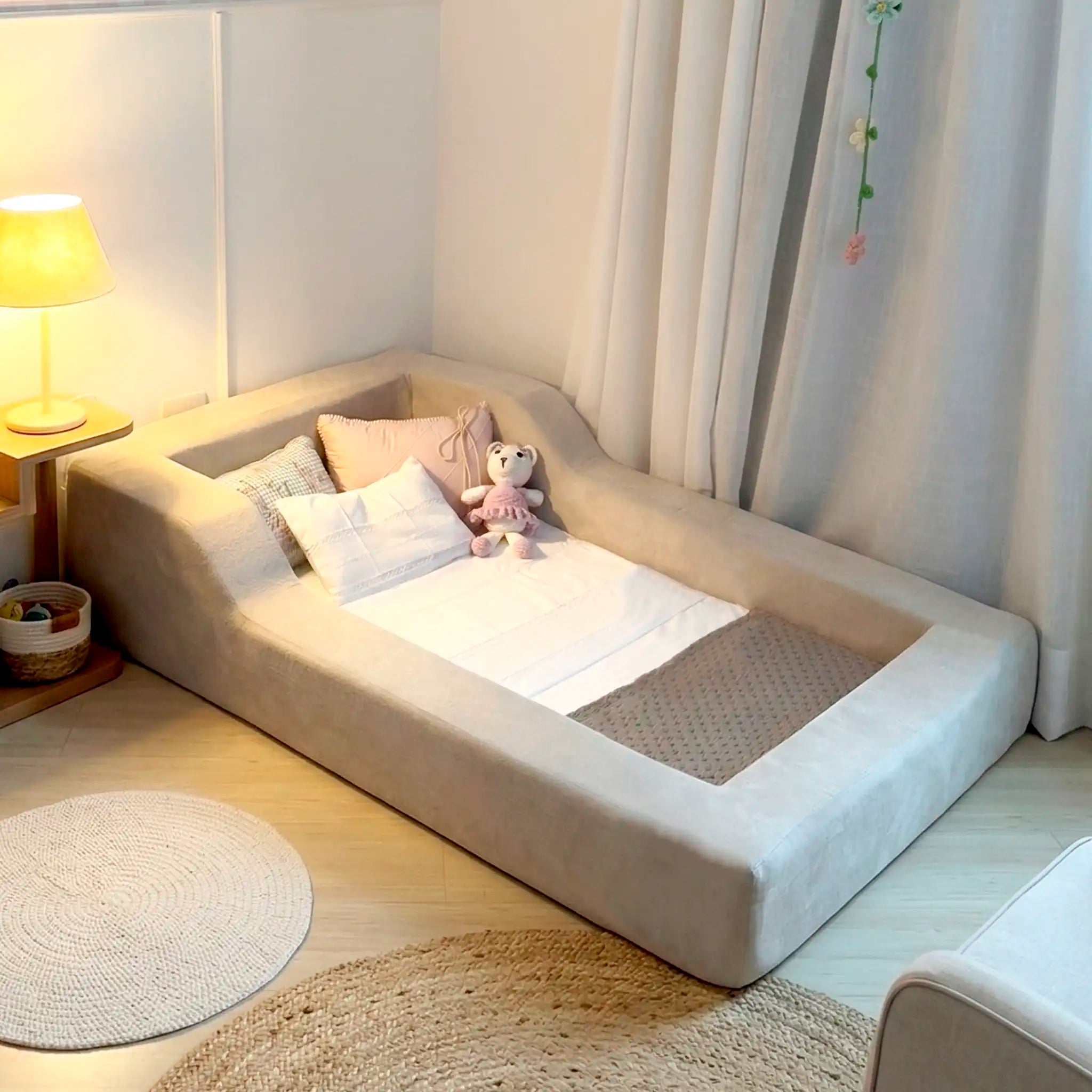 Cama Montessoriana Infantil - Primeiros Passos – Marfim