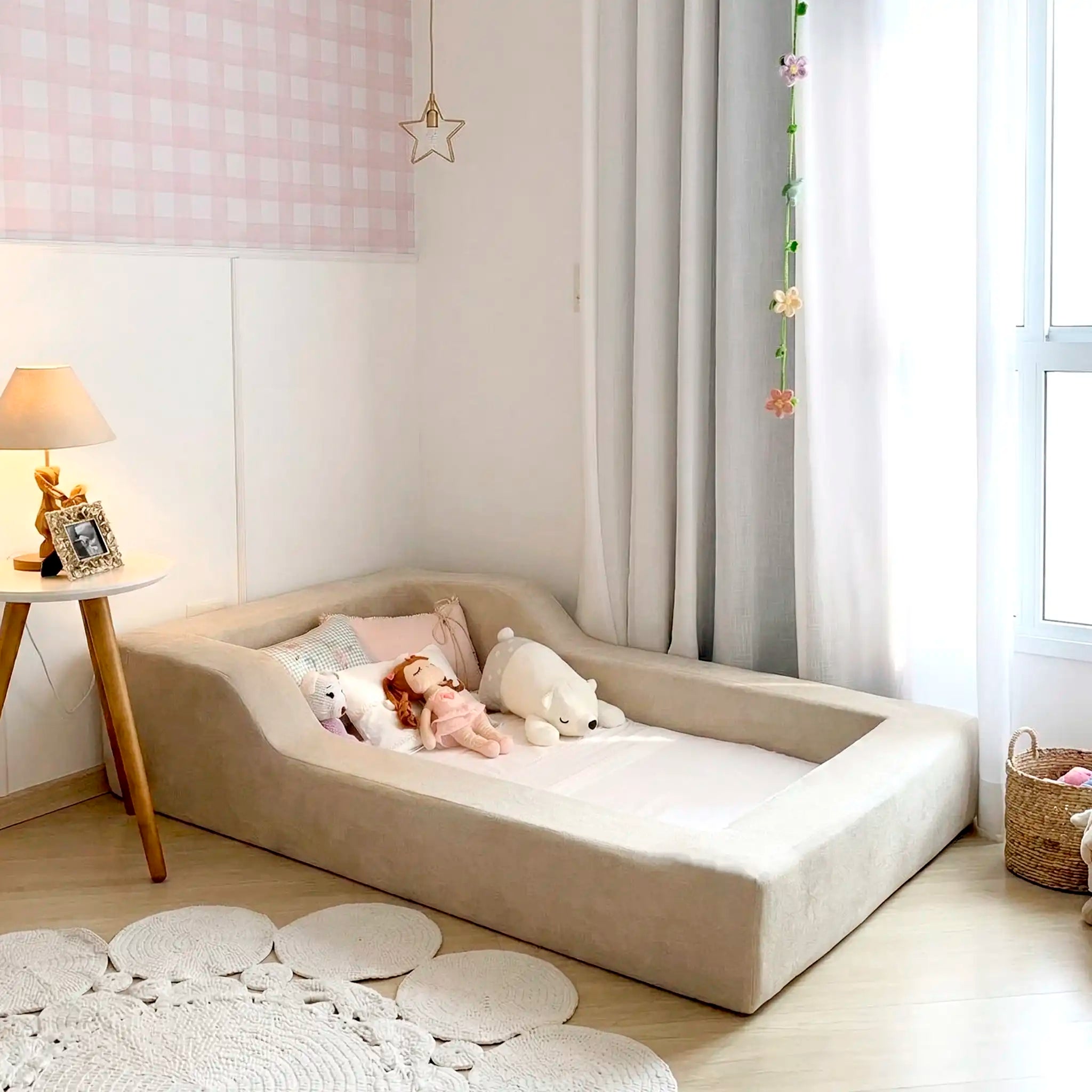 Cama Montessoriana Infantil - Primeiros Passos – Marfim